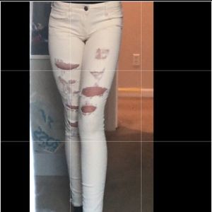 White American eagle size 0